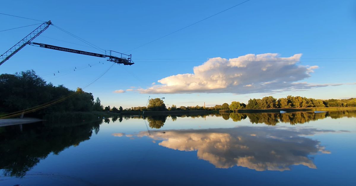 Ein Ausflug zur Wasserskiseilbahn Neubrandenburg