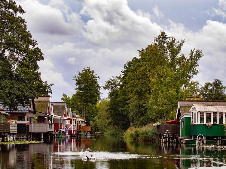 Bootshäuser in Güstrow 